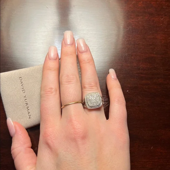 David Yurman Pave Albion Ring - Picture 7 of 7